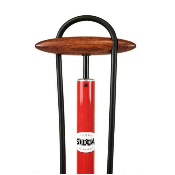 Silca Pista Vloerpomp Manometer 15 Bar FV/AV - Rood 5 Silca Pista Vloerpomp Manometer 15 Bar FV/AV - Rood – Image 3