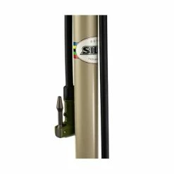 Silca Terra Floor Vloerpomp Manometer 2 Bar FV/AV - Groen/Br -Bike Fashion Soldes silca terra floor vloerpomp manometer 2 bar fv av groen br 822452 4 l