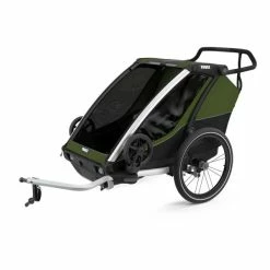 Thule Chariot Cts Thule Chariot Cab Fietskar 2-Kinderen - Cypres Groen