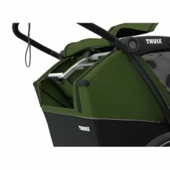 Thule Chariot Cts Thule Chariot Cab Fietskar 2-Kinderen - Cypres Groen -Bike Fashion Soldes thule chariot cab fietskar 2 kinderen cypres groen 719820 6 l
