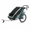 Thule Chariot Cts Thule Chariot Cross Fietskar 1-Kind - Alaska Blauw -Bike Fashion Soldes thule chariot cross fietskar 1 kind alaska blauw 719815 11 l