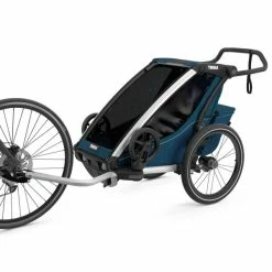 Thule Chariot Cts Thule Chariot Cross Fietskar 1-Kind - Majolica Blauw -Bike Fashion Soldes thule chariot cross fietskar 1 kind majolica blauw 719814 5 l