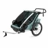 Thule Chariot Cts Thule Chariot Cross Fietskar 2-Kinderen - Alaska Blauw -Bike Fashion Soldes thule chariot cross fietskar 2 kinderen alaska blauw 719817 11 l