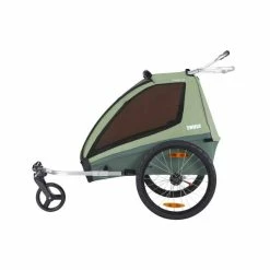 Bike Fashion Soldes -Bike Fashion Soldes thule coaster xt fietskar 2 kinderen basil groen 764601 2 l