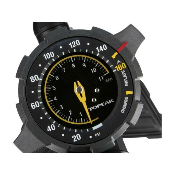 Topeak JoeBlow Booster Vloerpomp Tot 11Bar - Zwart 6 Topeak JoeBlow Booster Vloerpomp Tot 11Bar - Zwart – Image 4