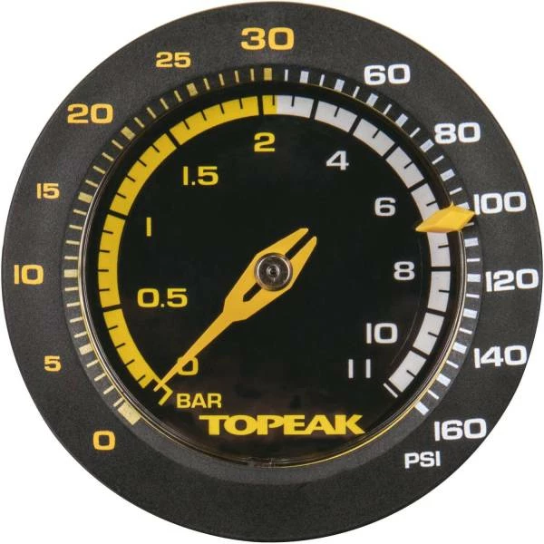 Topeak JoeBlow Sport 2-Stage Vloerpomp - Geel 6 Topeak JoeBlow Sport 2-Stage Vloerpomp - Geel – Image 4