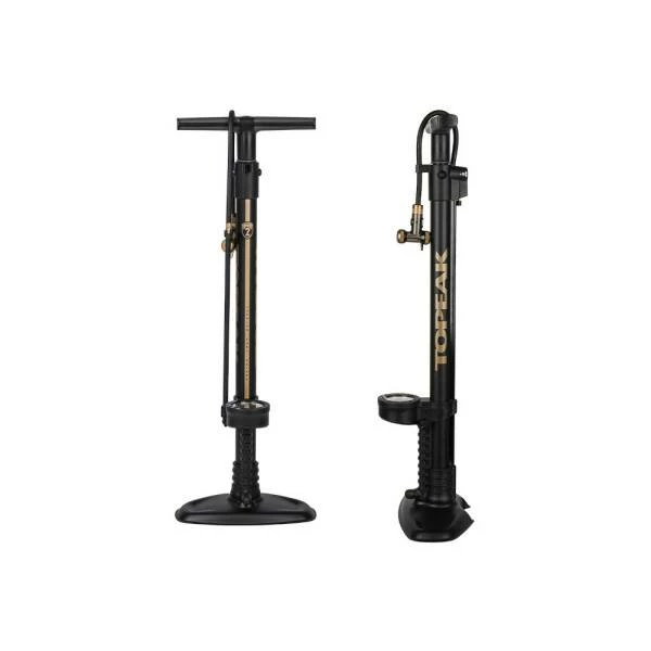 Topeak JoeBlow Tubi 2Stage Vloerpomp Manometer - Zwart 4 Topeak JoeBlow Tubi 2Stage Vloerpomp Manometer - Zwart – Image 2
