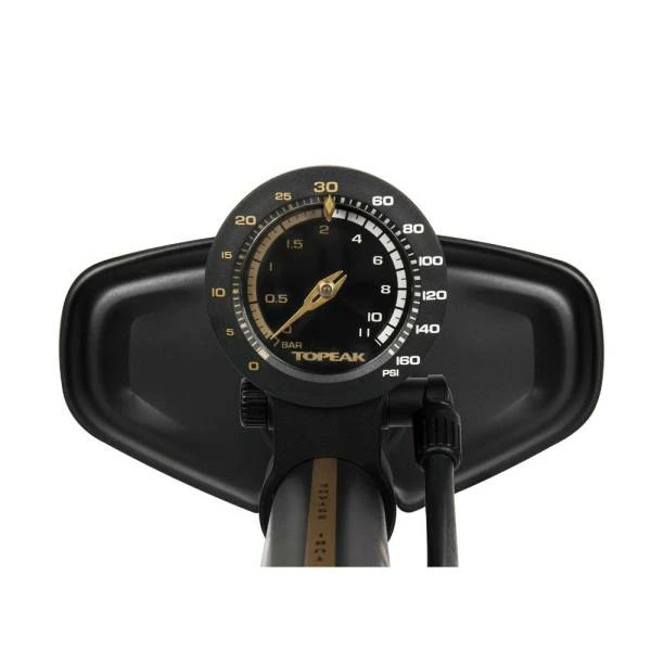 Topeak JoeBlow Tubi 2Stage Vloerpomp Manometer - Zwart 7 Topeak JoeBlow Tubi 2Stage Vloerpomp Manometer - Zwart – Image 5