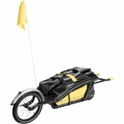 Topeak Journey TX Fietsaanhanger Tot 32kg - Zwart/Geel