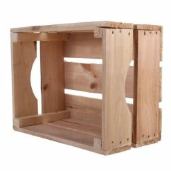 Hollandbikeshop Transport Krat B1 Hout B27cm H23.5cm - Blanco -Bike Fashion Soldes transport krat b1 hout b27cm h23 5cm blanco 8717185970630 2 l