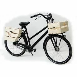 Hollandbikeshop Transport Krat B1 Hout B27cm H23.5cm - Blanco -Bike Fashion Soldes transport krat b1 hout b27cm h23 5cm blanco 8717185970630 515771 l