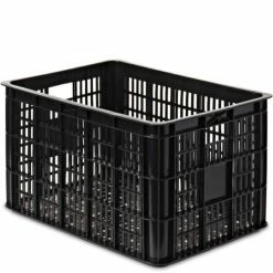 Hollandbikeshop Transport Krat Groot Zwart 50L