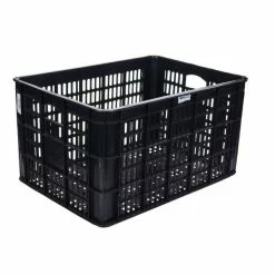 Hollandbikeshop Transport Krat Groot Zwart 50L -Bike Fashion Soldes transport krat groot zwart 50l 8718375334041 11 l