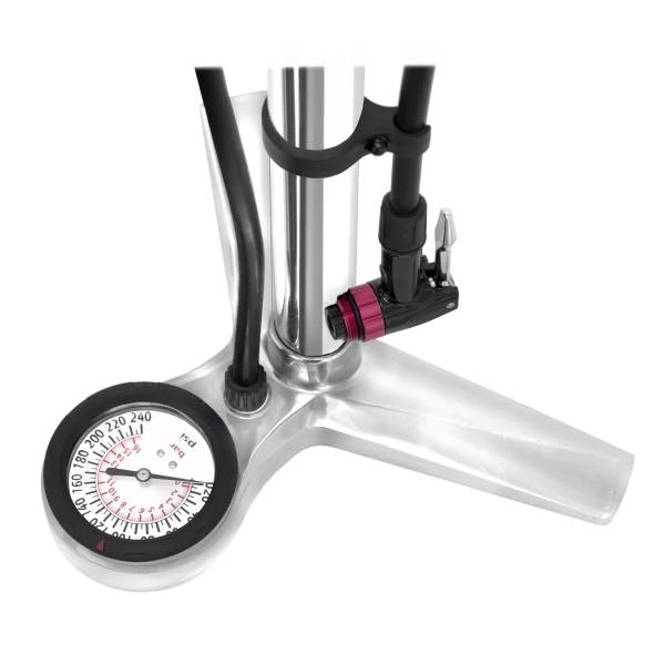 Trivio Hurricane Fietspomp Hoge Druk 16 Bar 240 PSI Alu 4 Trivio Hurricane Fietspomp Hoge Druk 16 Bar 240 PSI Alu – Image 2