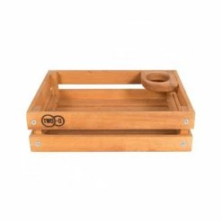 Hollandbikeshop Two-O The Fixie Fietskrat 41 X 31 X 10cm - Hout