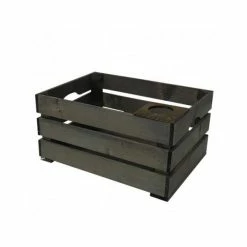 Wicked Fietskrat Medium Met Bekerhouder 40x30x20cm - Grijs