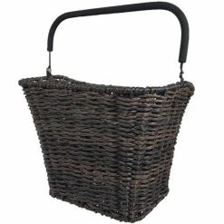 Wicked Seagrass Fietsmand A-Head 55mm - Donkerbruin