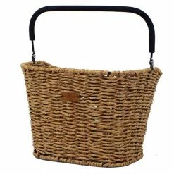 Wicked Seagrass Fietsmand E-Bike A-Head 95mm - Lichtbruin