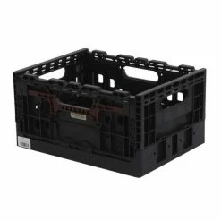 Wicked Smart Crate Fietskrat 16L - Zwart/Bruin