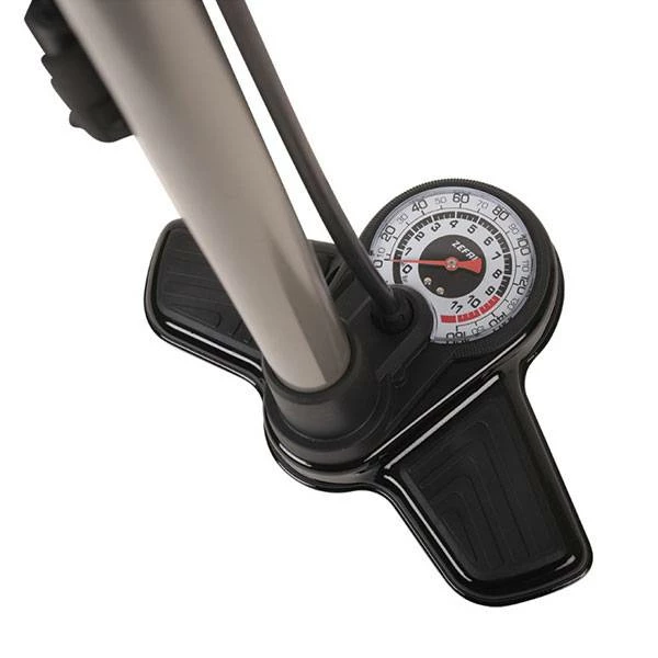 Zefal Profile Max FP20 Vloerpomp Manometer - Zilver/Zwart 8 Zefal Profile Max FP20 Vloerpomp Manometer - Zilver/Zwart – Image 6